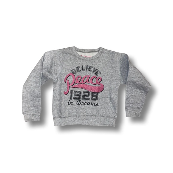 Hanes Girls Graphic Sweatshirt - Picture 1 of 5